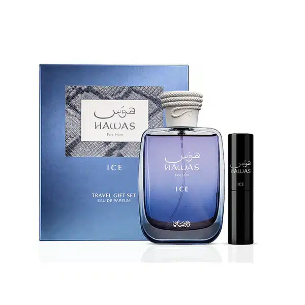 600 (5) Set Hawas Ice For Him EDP 100 ml - Imagen 1