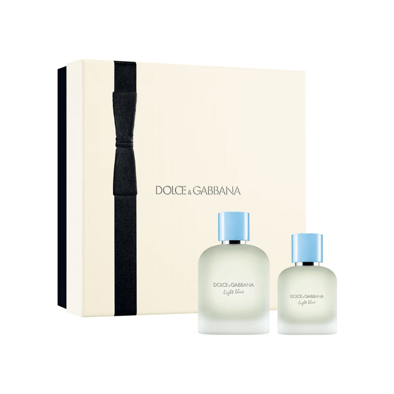 dolce-blue-100-50.png Dolce & Gabbana Estuche Light Blue Pour Homme EDT 100 ml + 50 ml