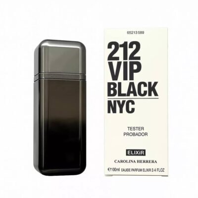 Carolina Herrera Tester 212 VIP Black Elixir EDP 100 ml